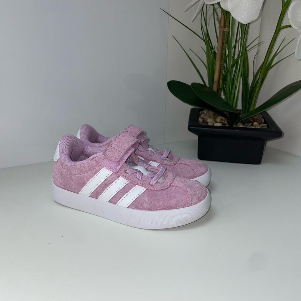 Adidas Kids Light Pink Sneakers